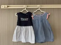 トミーヒルフィガー　H&M ワンピースセット　80