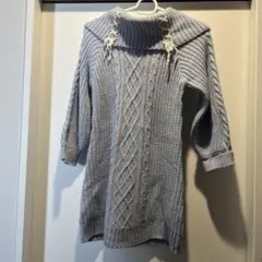 axes femme kids ニットワンピース