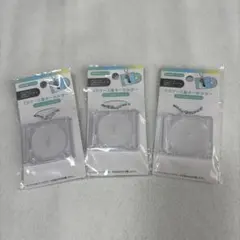 【新品未開封】セリア CDケース風キーホルダー 3個セット 推し活 ミニチュア