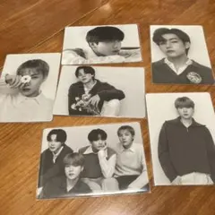 BTS MONOCHROME ミニフォトカード 6枚セット