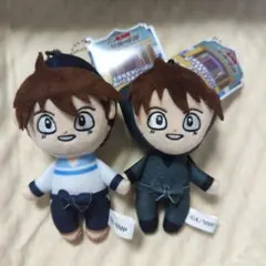 忍たま乱太郎　土井先生がいっぱい　ぬいぐるみマスコット2個セット