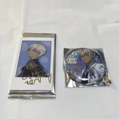 にじさんじ イブラヒム 缶バッジ チェキ風カード セット