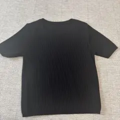 Dazy リブニット 半袖 Tシャツ ブラック Mサイズのサムネイル
