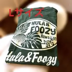 メンズポロシャツ　フラ＆フージー アメリカ製 沖縄　L