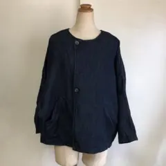 plantation CLカルゼ　綿麻デニムジャケットのサムネイル