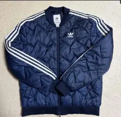 adidas キルティングジャケット