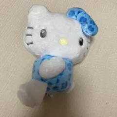 ハローキティ 水色ぬいぐるみ 約11cm