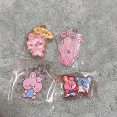 BT21 cooky キーホルダー 4点セット
