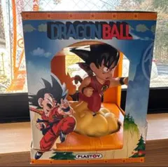 ドラゴンボール　孫悟空　貯金箱　PLASTOY Plastoy 悟空 筋斗雲 ドラゴンボールZ 貯金箱 15 cm マルチカラー| Techinn