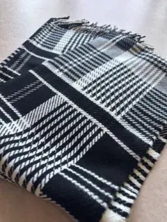 【未使用極美品】ジョンストンズ カシミヤ100% 大判ストール　チェック