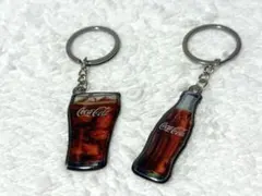 【非売品】Coca-Cola オリジナルキーホルダー 2種