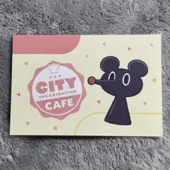 CITY THE ANIMATION あらゐけいいち　ポストカード カフェ特典のサムネイル
