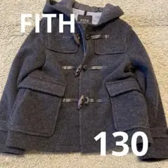 FITH ダッフルコート　ストライプ⭐︎140