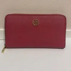 Tory Burch 長財布 ラウンドファスナー ピンクのサムネイル