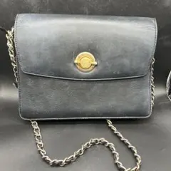 【希少】MARIO VALENTINO ヴァレンティノ チェーンショルダーバッグ