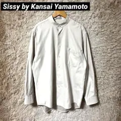 Sissy by Kansai Yamamoto バンドカラーシャツ L 長袖