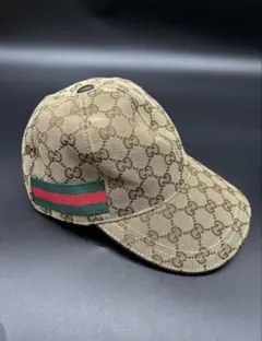 [W1214] GUCCI オリジナルGGキャンバスベースボールキャップのサムネイル