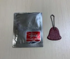 98年　ステューシー　クリスマスノベルティー　レザーキーホルダー　90s 非売品のサムネイル