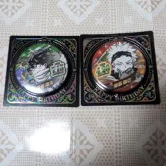 僕のヒーローアカデミア バースデイ缶バッジ 2025 緑谷出久爆豪勝己⑦