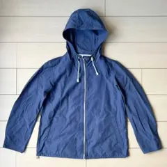 美品　無印良品　フーデッドブルゾン　ジャケット　マウンテンパーカ　M ネイビー