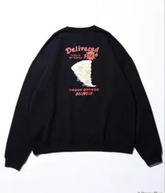 FREAK'S STORE スウェット トイストーリー 黒 オーバーサイズ ピザ