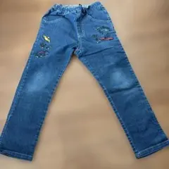 クレードスコープ デニムパンツ 130サイズ　恐竜