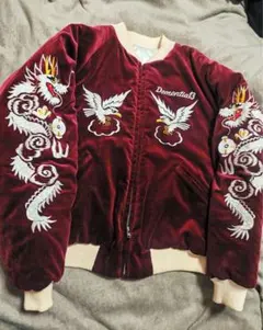 80s 稀少カラー 別珍　スカジャンレディース　ヴィンテージ 2025年最新】ビンテージ スカジャン 別珍の人気アイテム - メルカリ