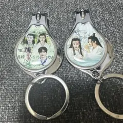 肖戦 王一博 ガラスネイルクリッパー 2点 5セット❣️確認用❣️0803