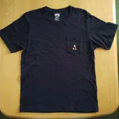 ユニクロ UT ディズニーミッキー Tシャツ ブラック L