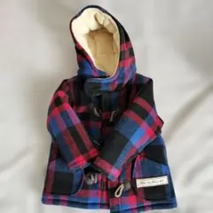 Olive des Olive doll ダッフルコート 90cm チェック