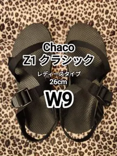 Chaco チャコ Z1 サンダル ブラック W9 26cm ルナサンダル テバ