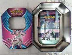 海外限定】 ブラッキー tin缶 ポケモンカード mini tin1個付き - メルカリ