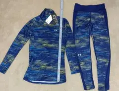 新品　Under Armour タイツ・トップセット