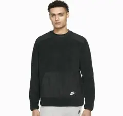 ［新品］Nike スポーツウェア　ウィンター　フリース　クルー　ブラック