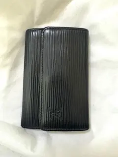 ルイヴィトン LOUIS VUITTON キーケース ブラック レザー エピ 黒