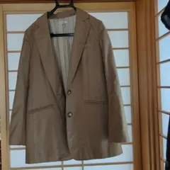 新入社員　新生活に　simplicité テーラードジャケット 38 ベージュ