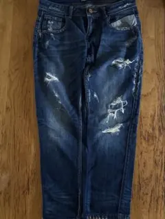 ZARA BASIC ダメージジーンズ　新品