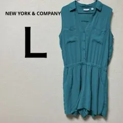 NEW YORK & COMPANY ノースリーブワンピース【Ｌ】