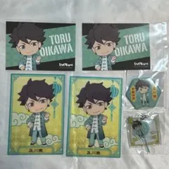 ハイキュー 及川徹 ナンジャタウン ゲーム クリアカード 缶バッジ 缶バッチ