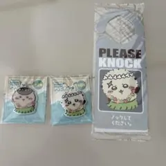 ちいかわ PVCチャーム ドアプレート 3点セット