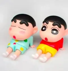 日曜日まで♪　96　新品　クレヨンしんちゃん　2個セット　スマホスタンド
