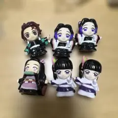 鬼滅の刃 ミニフィギュア 6体セット