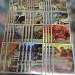 ワンピースカード 紫カイドウ デッキパーツ リーダーパラレル付き