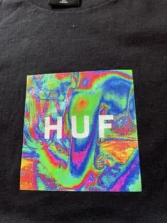 HUF カラフルグラフィック Tシャツ