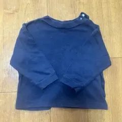ネイビー 長袖Tシャツ サイズ80