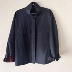 UNIQLO :C コットンスタンドカラーシャツジャケットのサムネイル