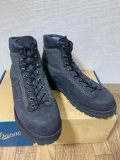 【美品】Dannar ダナー ケブラーライト 【26㎝】33700X 黒プリント ダナー ケブラーライト 33700X 黒ヌバック サイズ9ソール交換