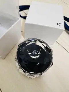 4℃ シルバー ネックレス 5石ストーン