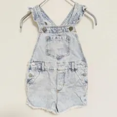 GAP キッズ デニム サロペット 100cm オーバーオール