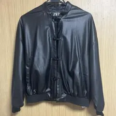 ZARA フェイクレザージャケットのサムネイル